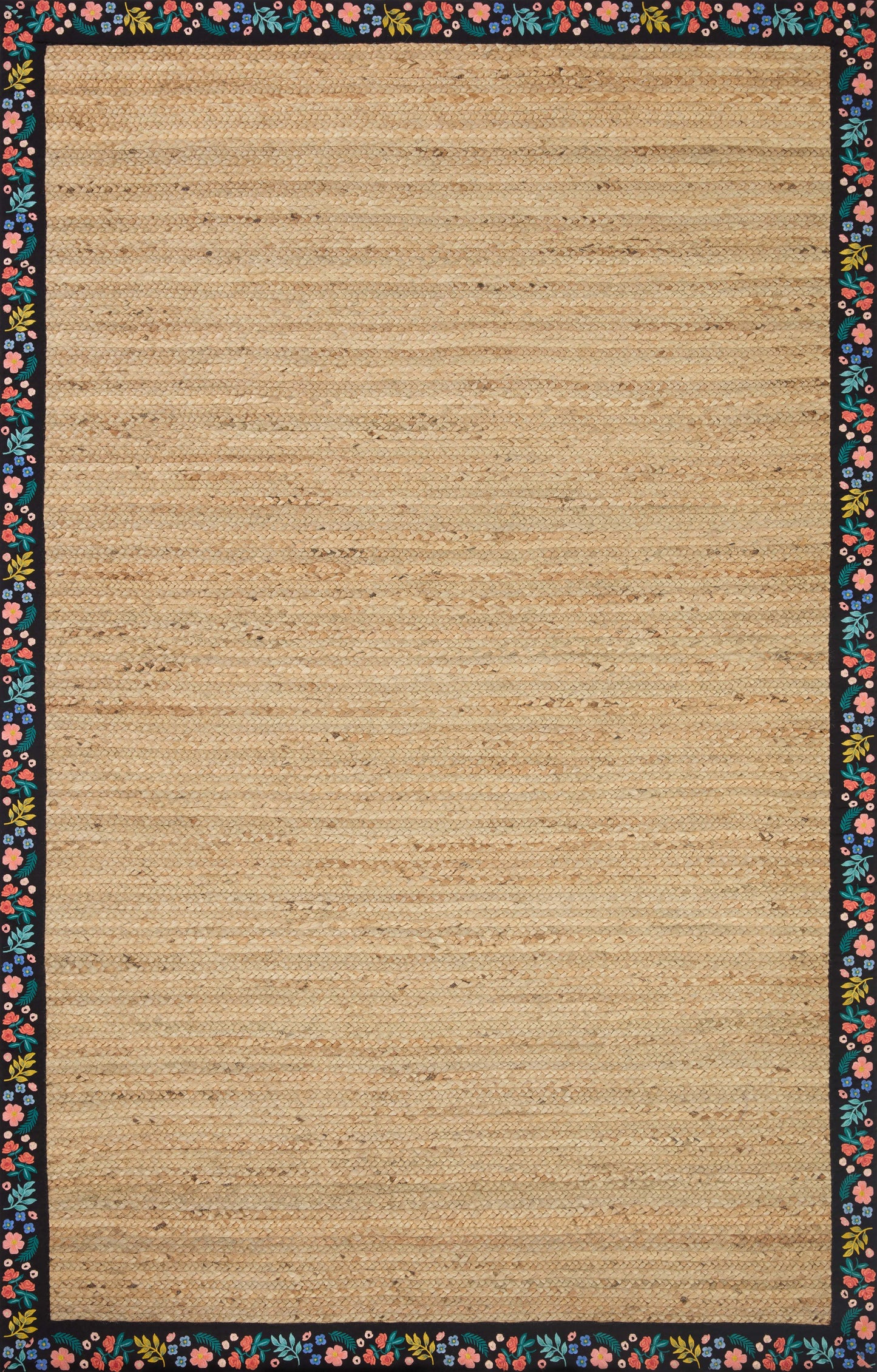 A picture of Loloi's Costa rug, in style COS-01, color Natural / Black