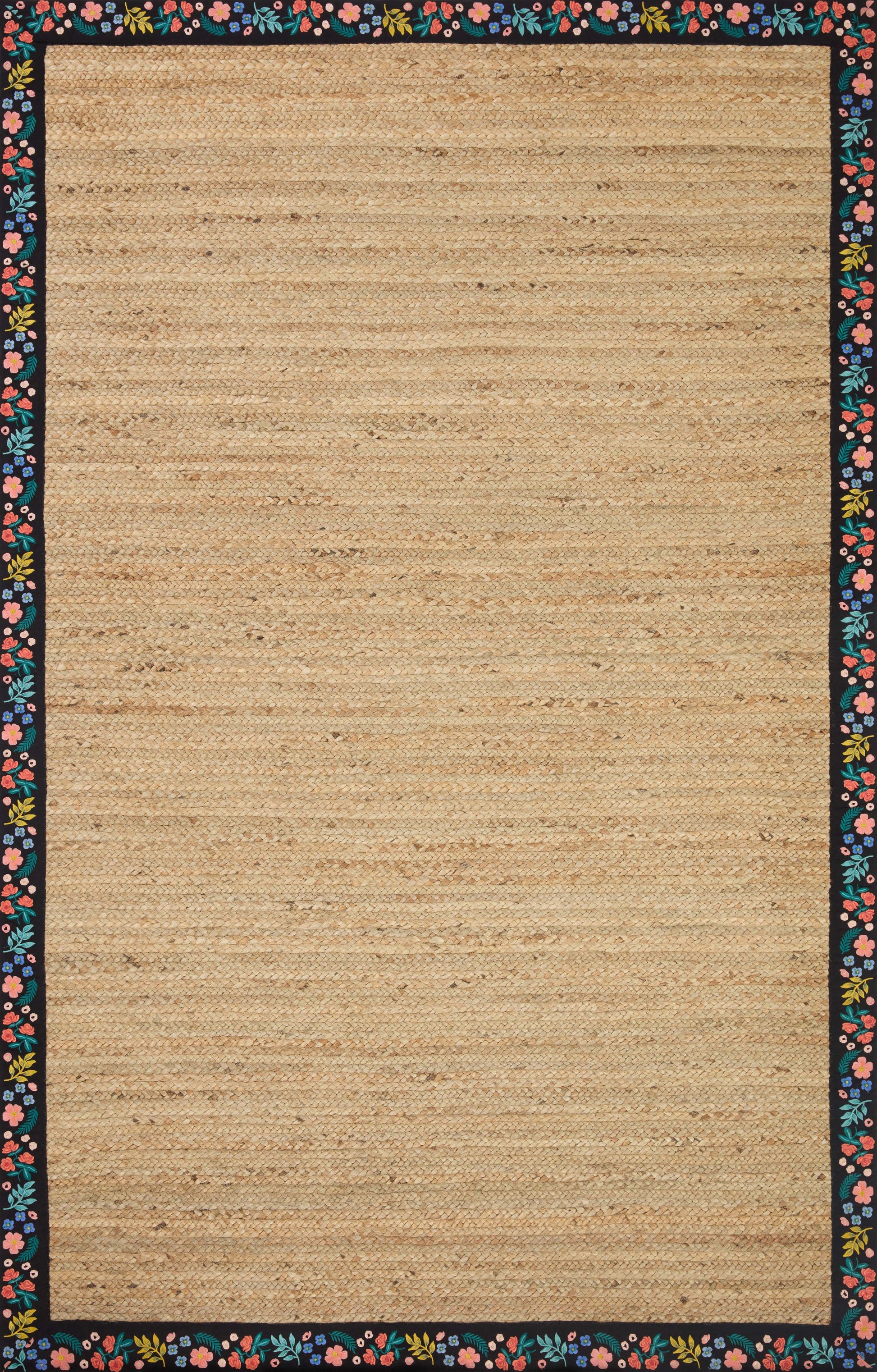 A picture of Loloi's Costa rug, in style COS-01, color Natural / Black