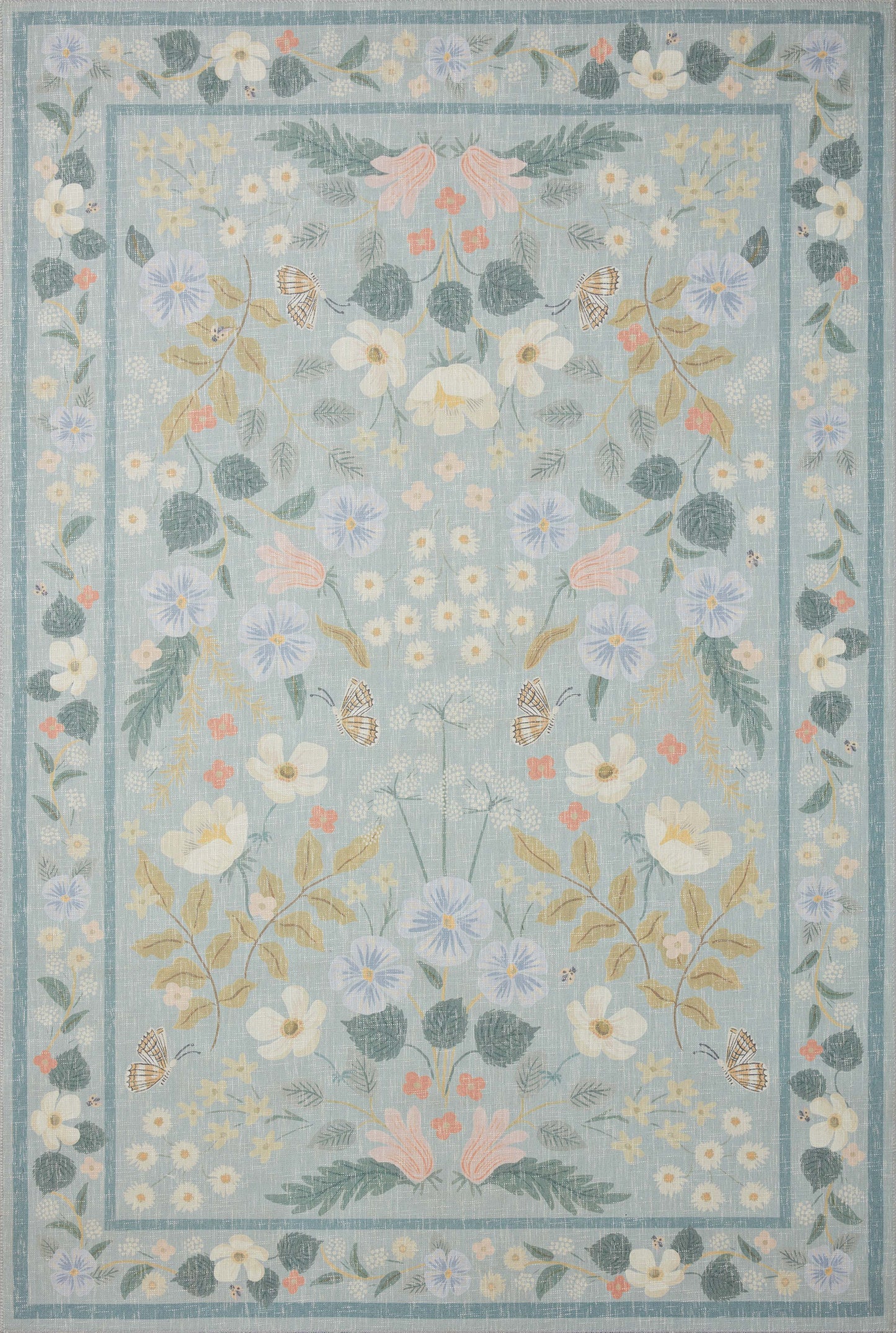A picture of Loloi's Cotswolds rug, in style COT-03, color Sky