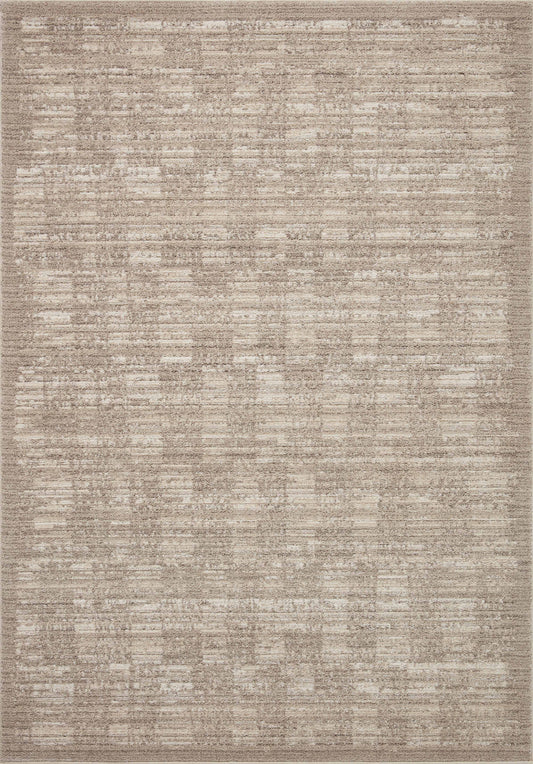A picture of Loloi's Darby rug, in style DAR-07, color Pebble / Sand