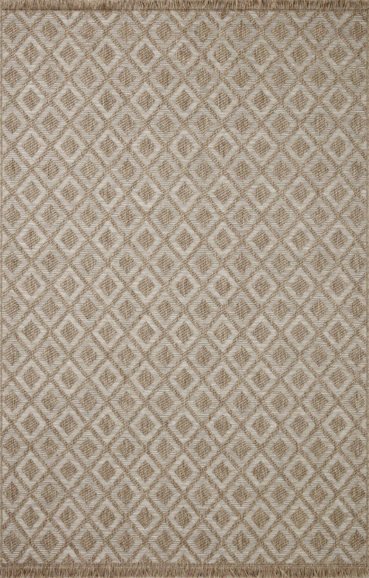 A picture of Loloi's Dawn rug, in style DAW-07, color Natural