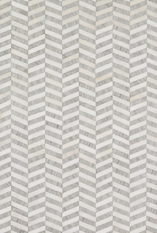 A picture of Loloi's Dorado rug, in style DB-01, color Grey / Ivory