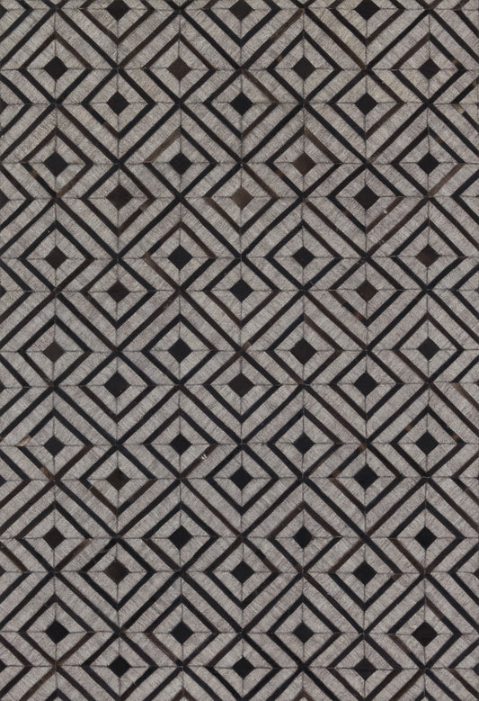 A picture of Loloi's Dorado rug, in style DB-02, color Beige / Expresso