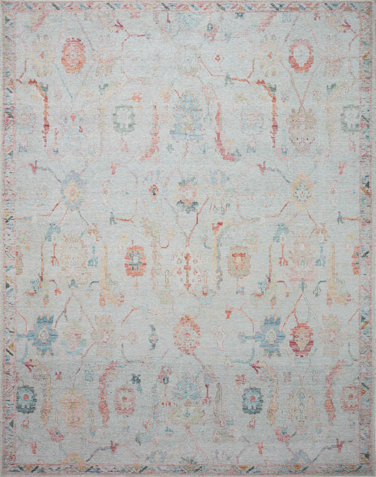 A picture of Loloi's Elysium rug, in style ELY-01, color Pebble / Multi