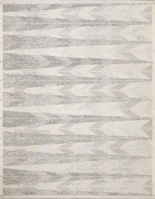A picture of Loloi's Evelina rug, in style EVE-02, color Pewter / Silver