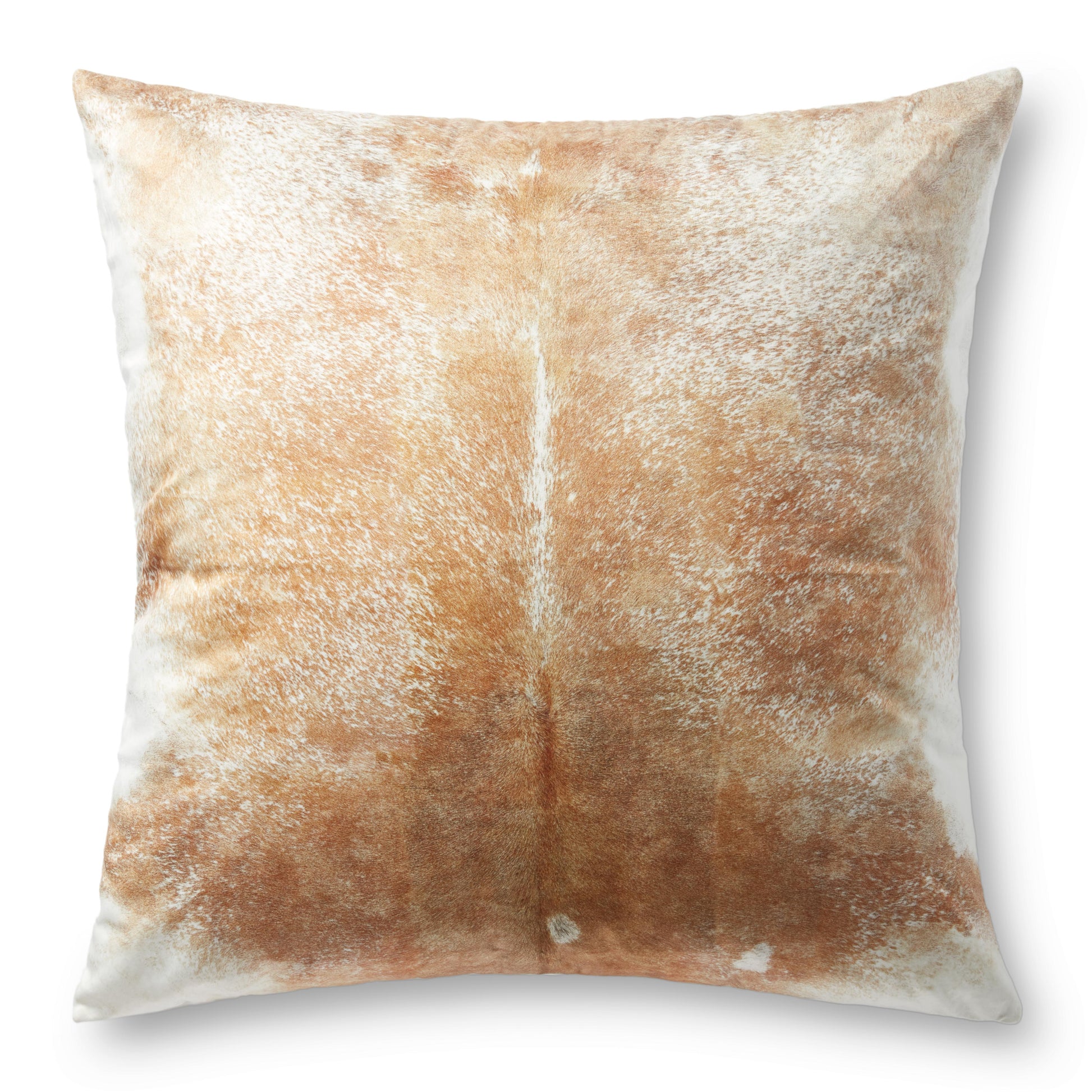 Photo of a pillow;  FP0002 Beige / White 36"W x 36"D x 6"H Pillow