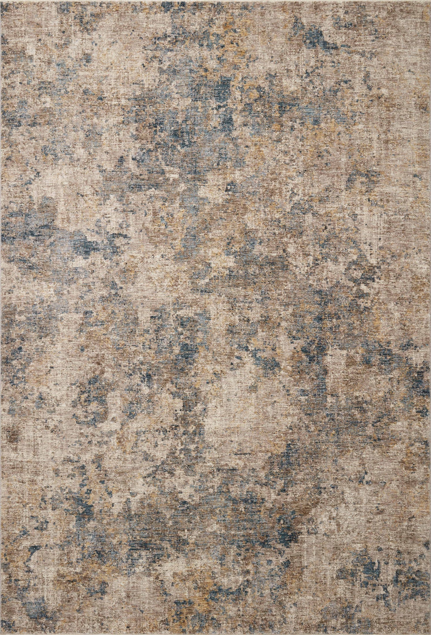 A picture of Loloi's Gaia rug, in style GAA-03, color Taupe / Denim