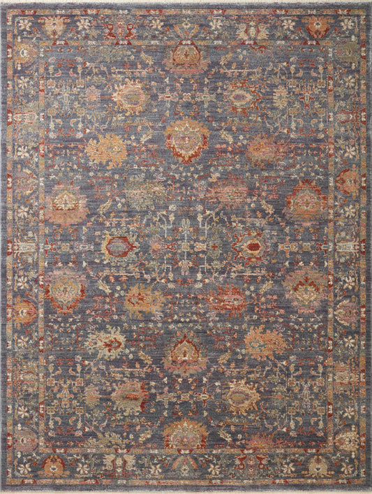 A picture of Loloi's Giada rug, in style GIA-01, color Grey / Multi