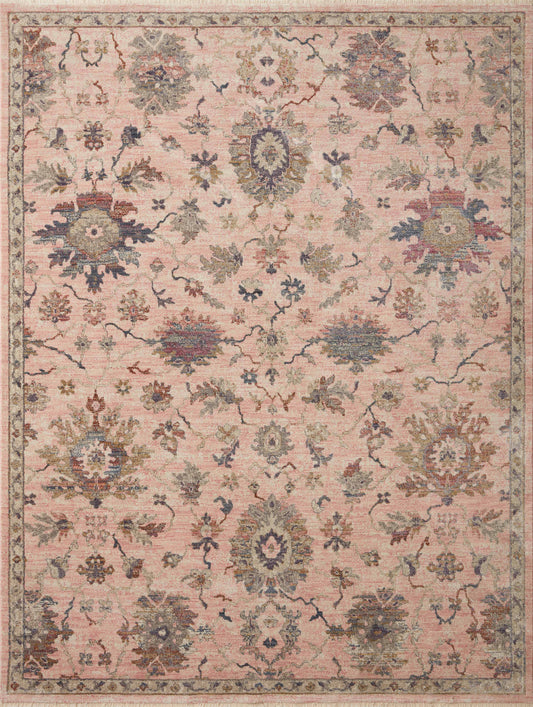 A picture of Loloi's Giada rug, in style GIA-03, color Blush / Multi