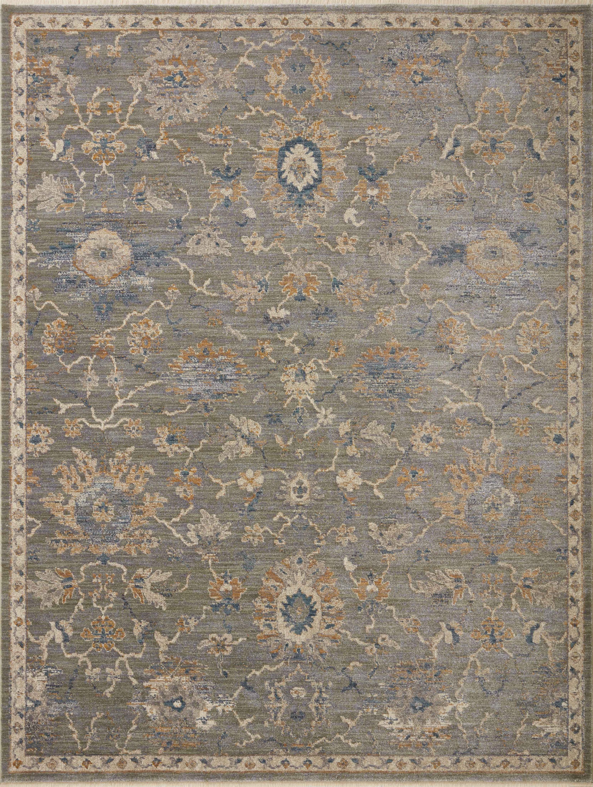 A picture of Loloi's Giada rug, in style GIA-03, color Sage / Gold