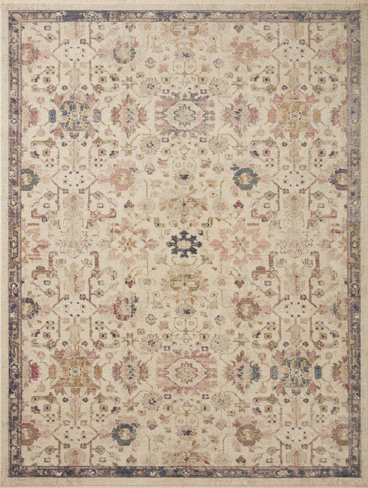 A picture of Loloi's Giada rug, in style GIA-04, color Ivory / Multi