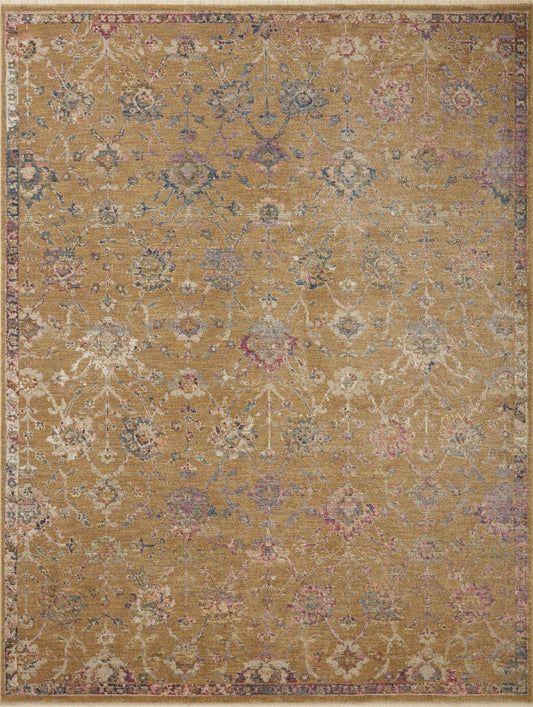 A picture of Loloi's Giada rug, in style GIA-05, color Gold / Multi