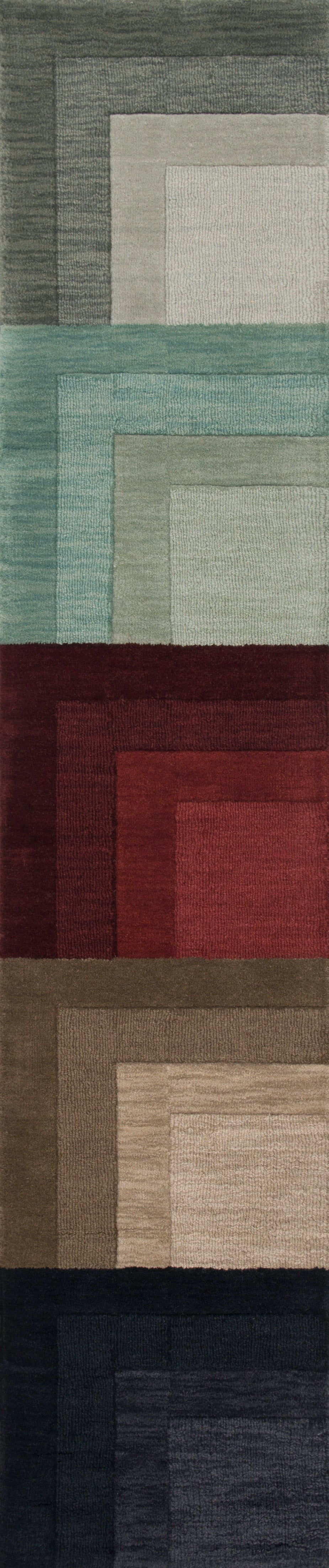 A picture of Loloi's Hamilton rug, in style HM-01, color Color Blanket 3