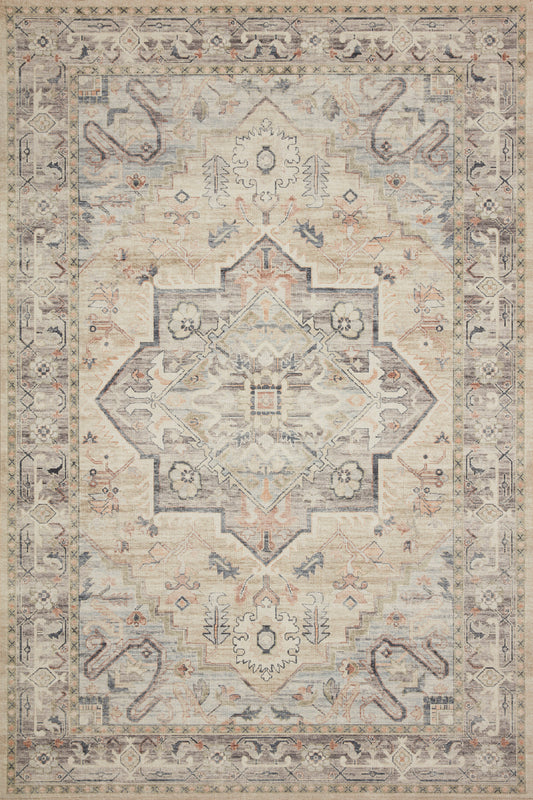 A picture of Loloi's Hathaway rug, in style HTH-07, color Multi / Ivory