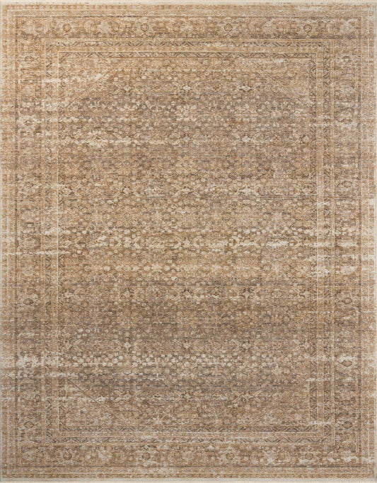 A picture of Loloi's Heritage rug, in style HER-01, color Clay / Natural