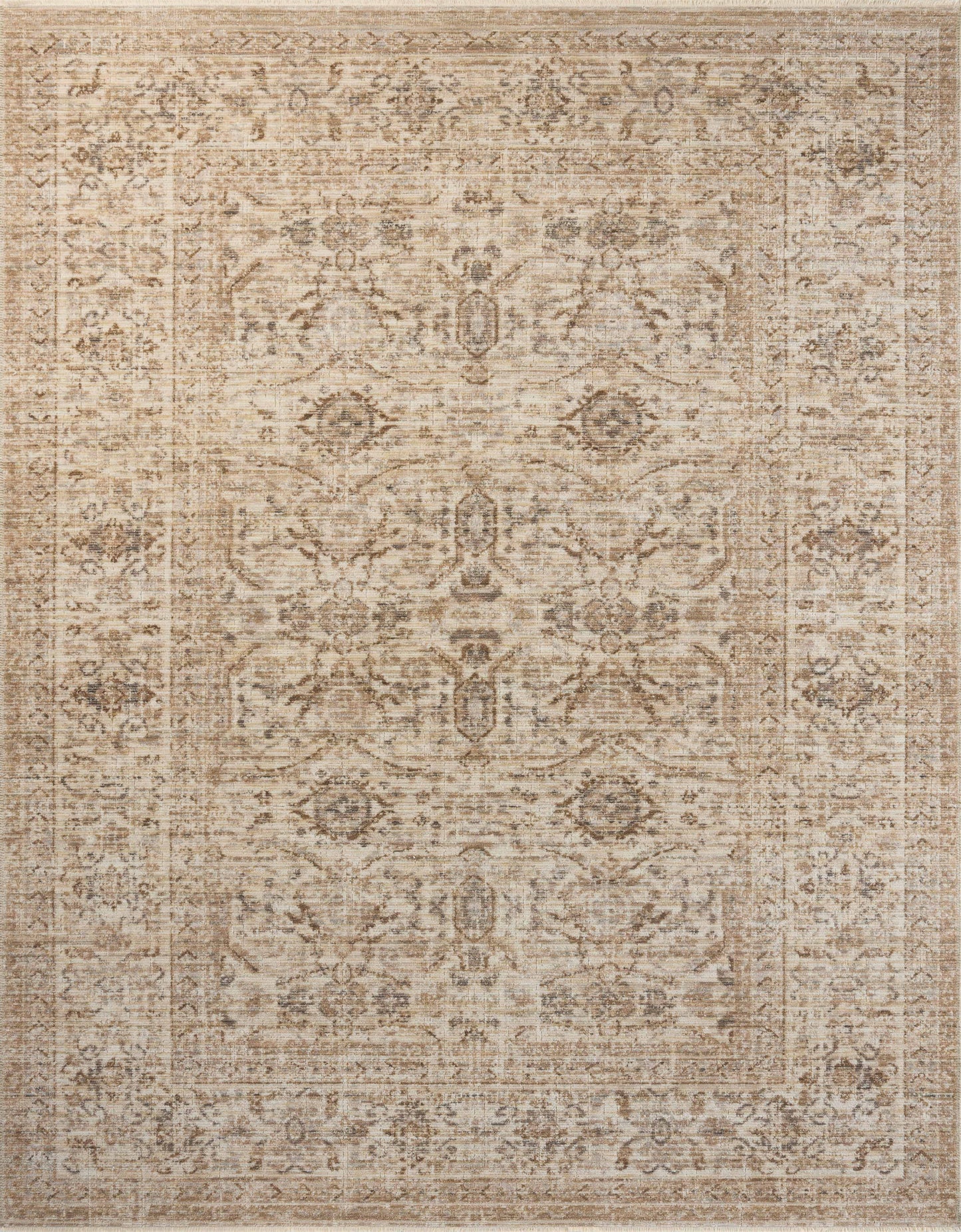 A picture of Loloi's Heritage rug, in style HER-04, color Ivory / Natural