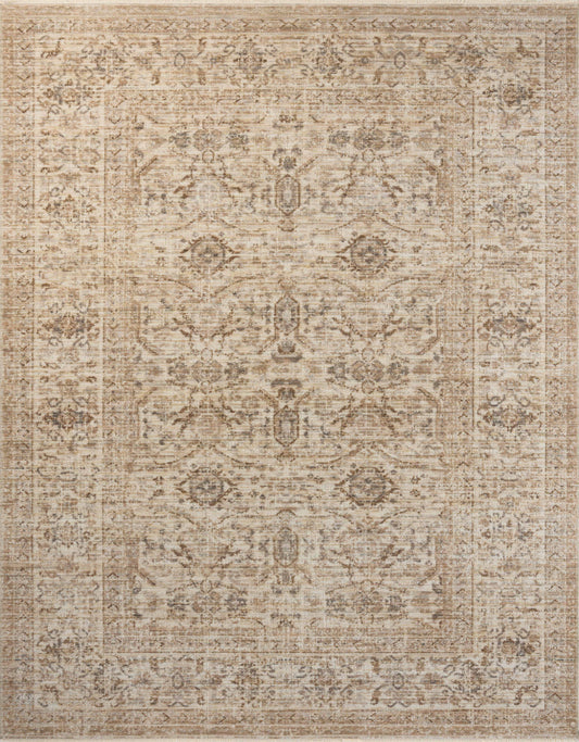 A picture of Loloi's Heritage rug, in style HER-04, color Ivory / Natural