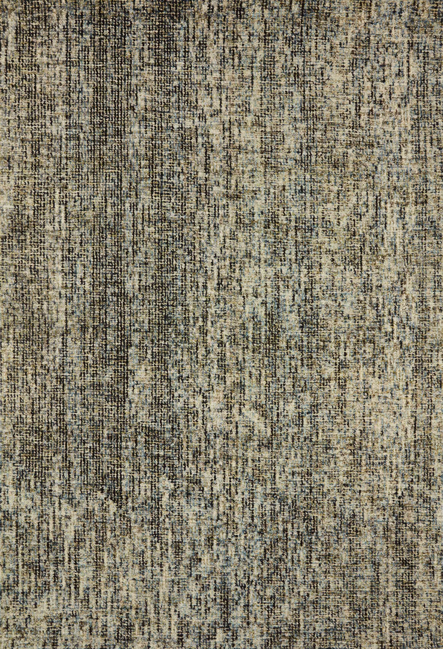 A picture of Loloi's Harlow rug, in style HLO-01, color Olive / Denim