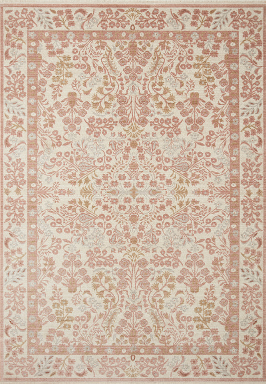 A picture of Loloi's Holland rug, in style HLD-02, color Blush