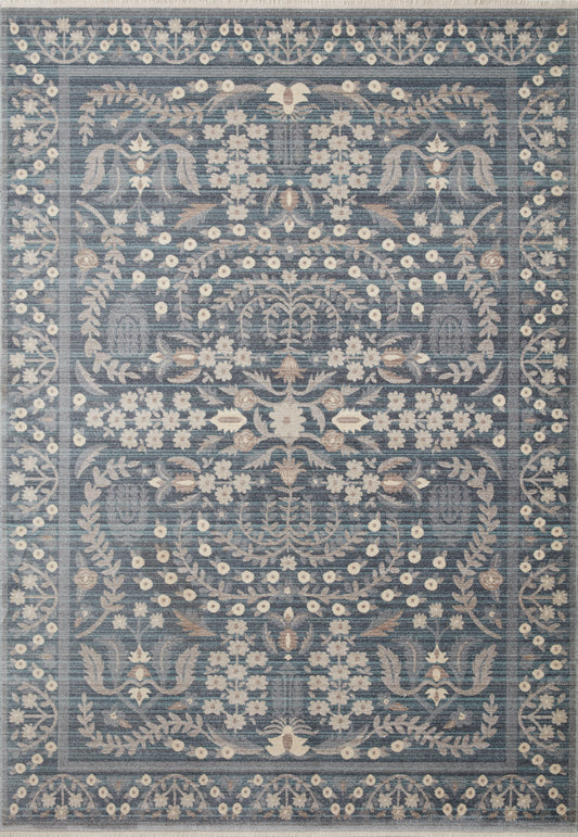 A picture of Loloi's Holland rug, in style HLD-04, color Blue