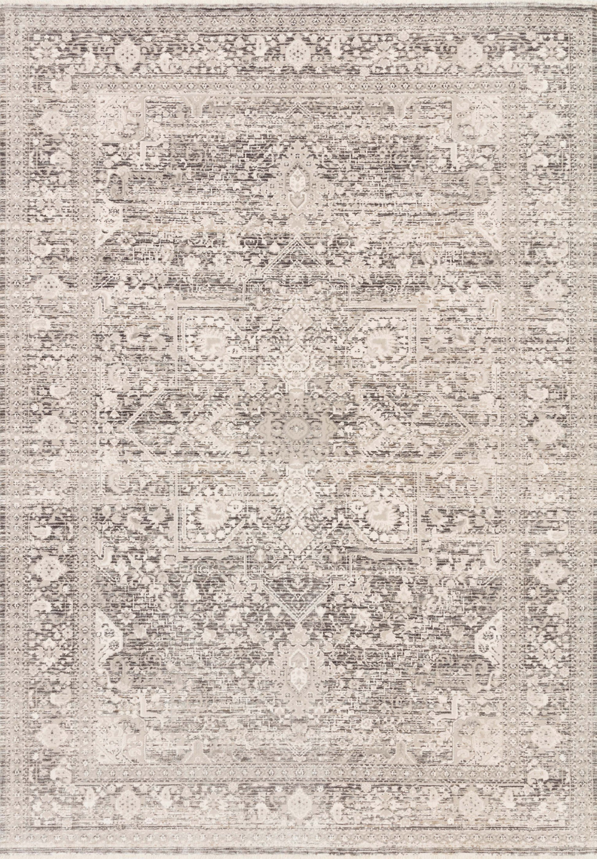 A picture of Loloi's Homage rug, in style HOM-04, color Ivory / Grey