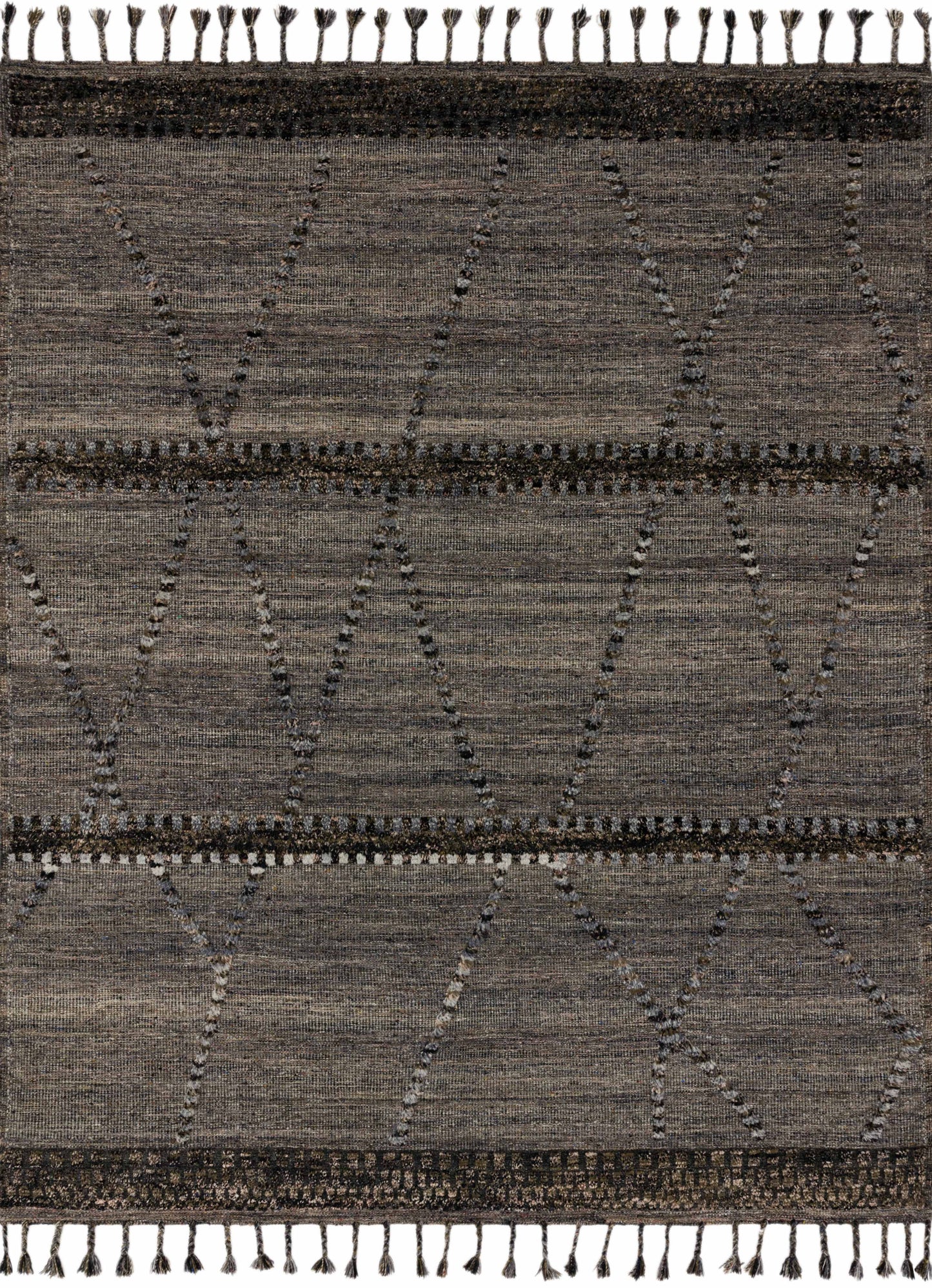 A picture of Loloi's Iman rug, in style IMA-04, color Grey / Multi