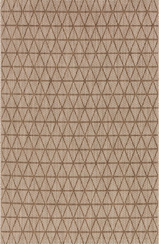 A picture of Loloi's Isle rug, in style IE-04, color Beige / Mocha