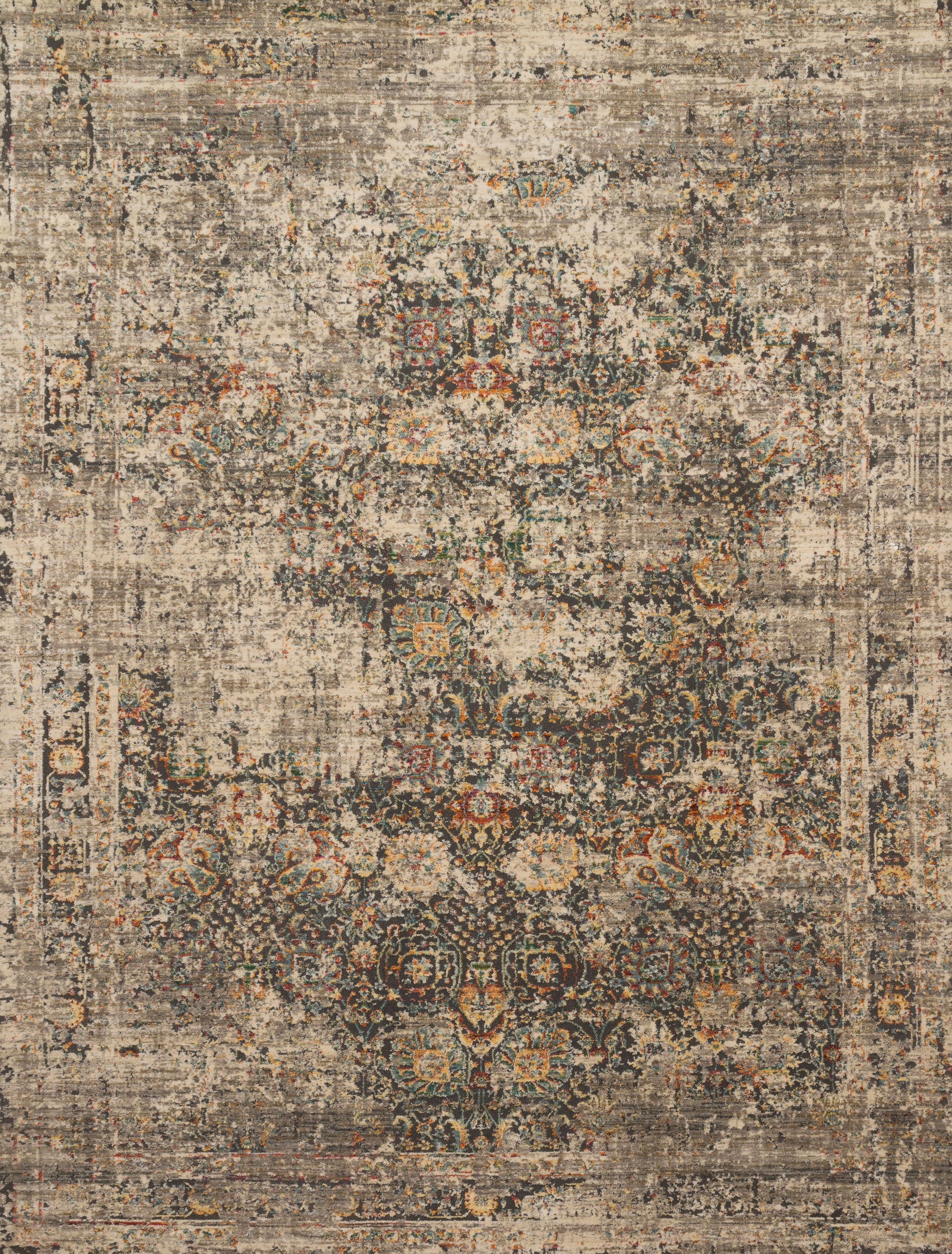 A picture of Loloi's Javari rug, in style JV-08, color Grey / Multi