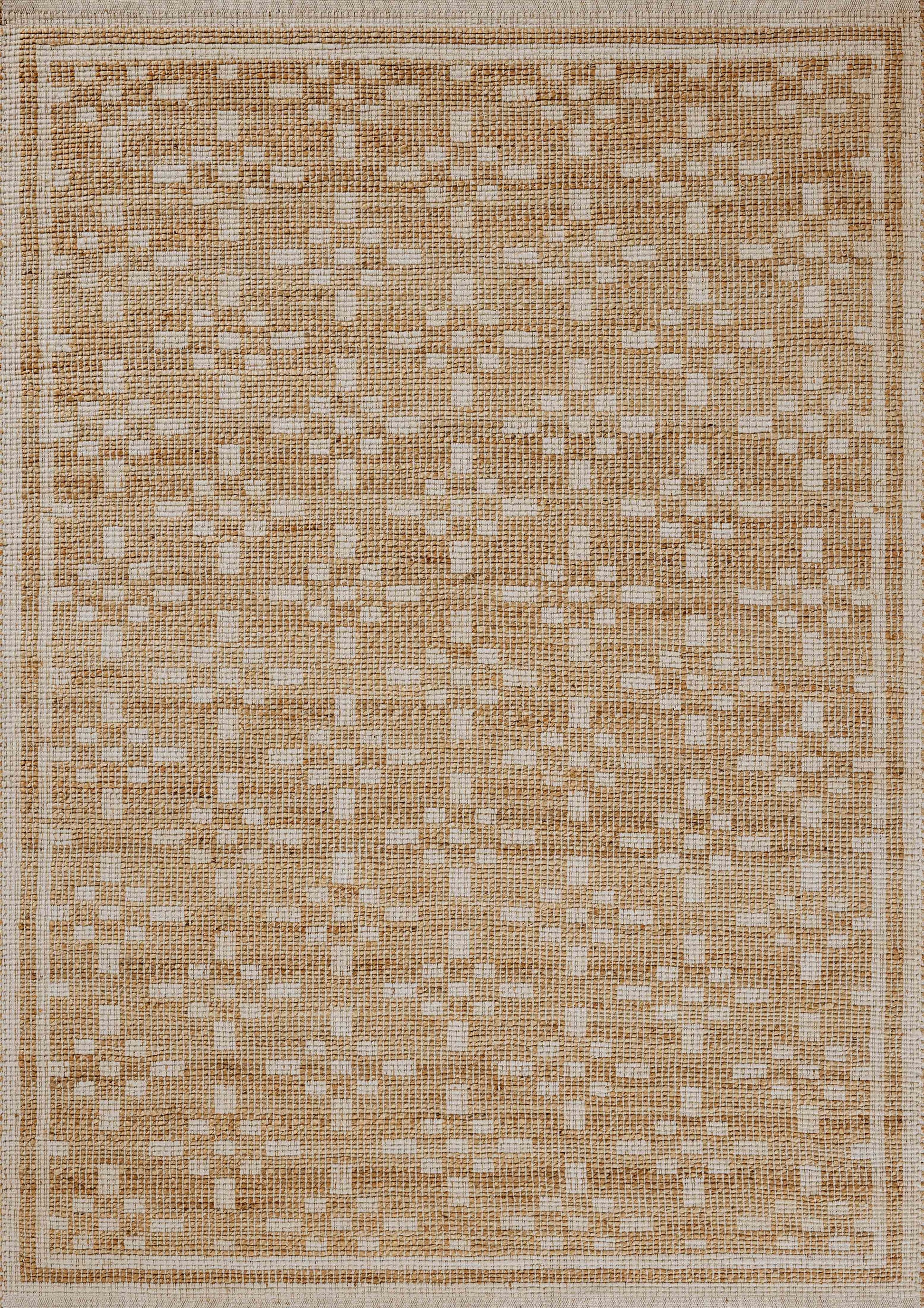 A picture of Loloi's Judy rug, in style JUD-07, color Natural / Ivory