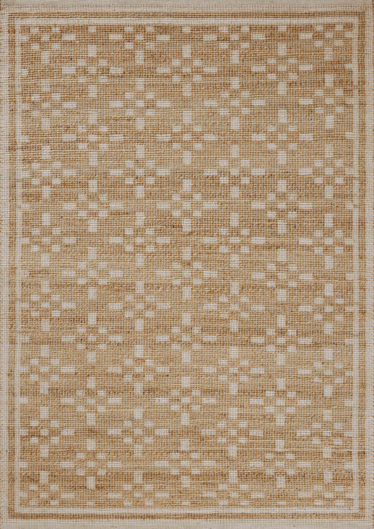 A picture of Loloi's Judy rug, in style JUD-07, color Natural / Ivory