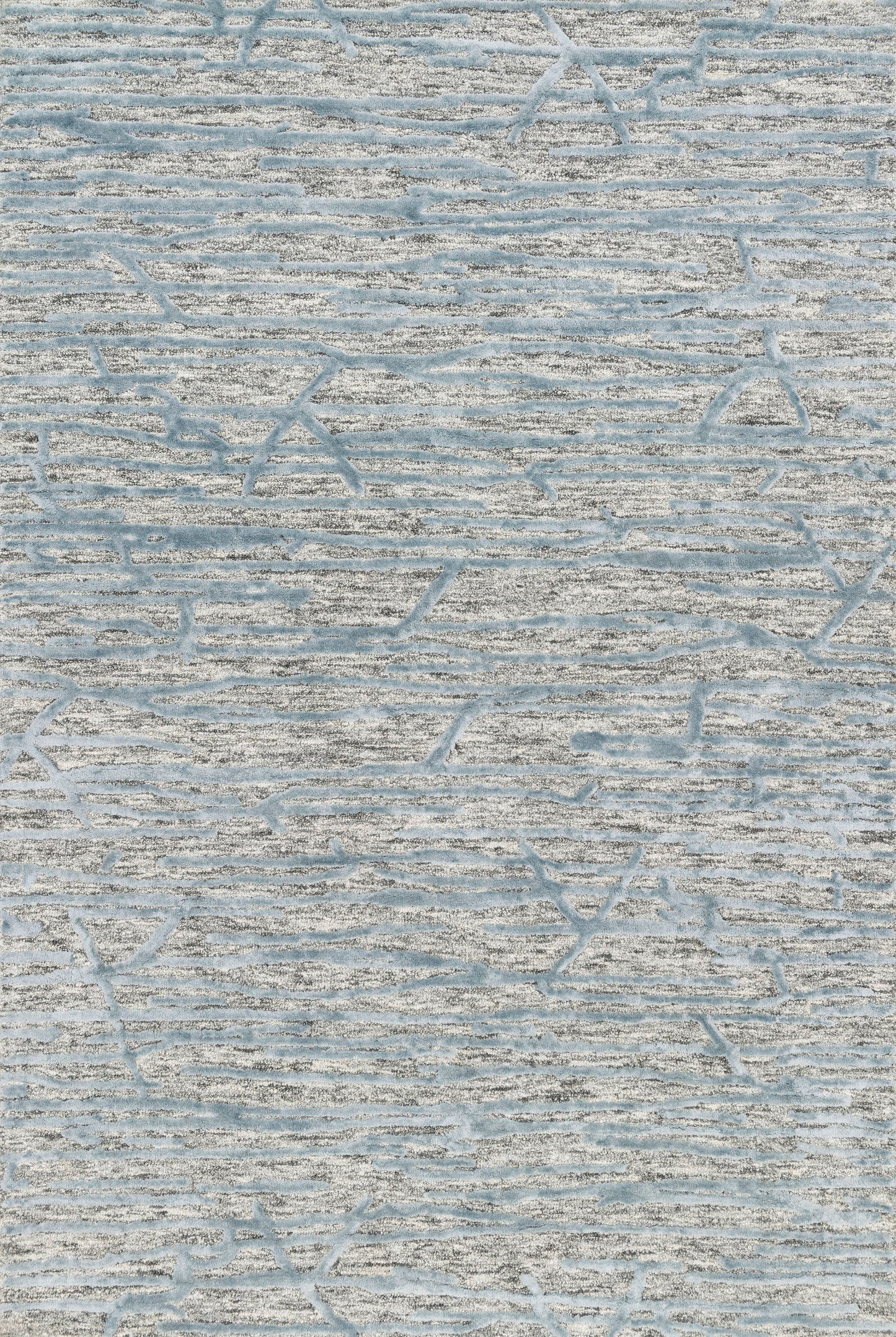 A picture of Loloi's Juneau rug, in style JY-07, color Grey / Blue