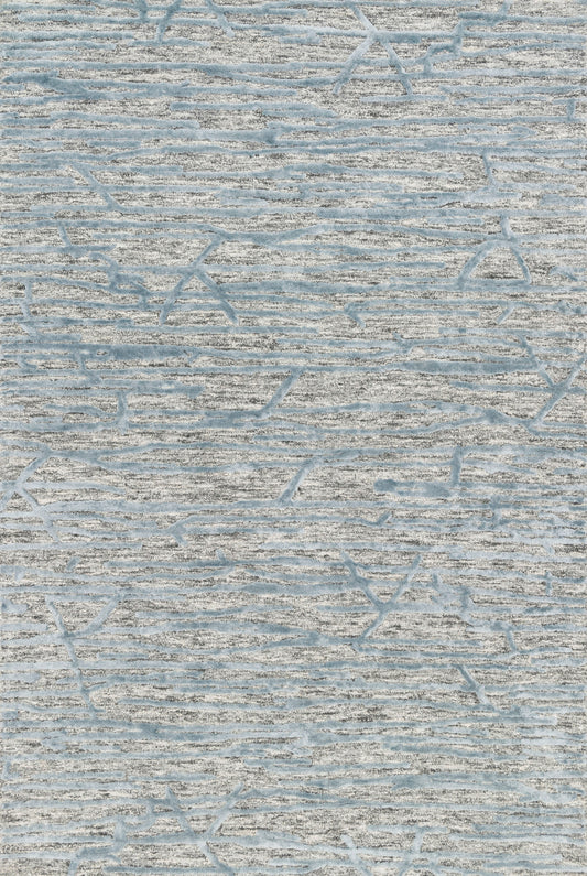 A picture of Loloi's Juneau rug, in style JY-07, color Grey / Blue