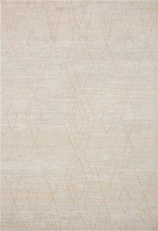 A picture of Loloi's Kamala rug, in style KAM-03, color Natural / Mist