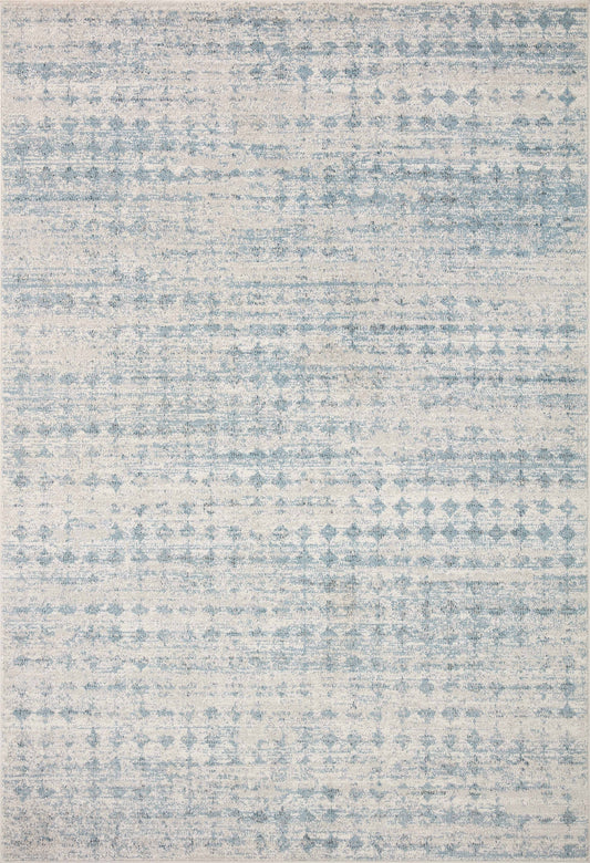 A picture of Loloi's Kamala rug, in style KAM-04, color Sky / Dove