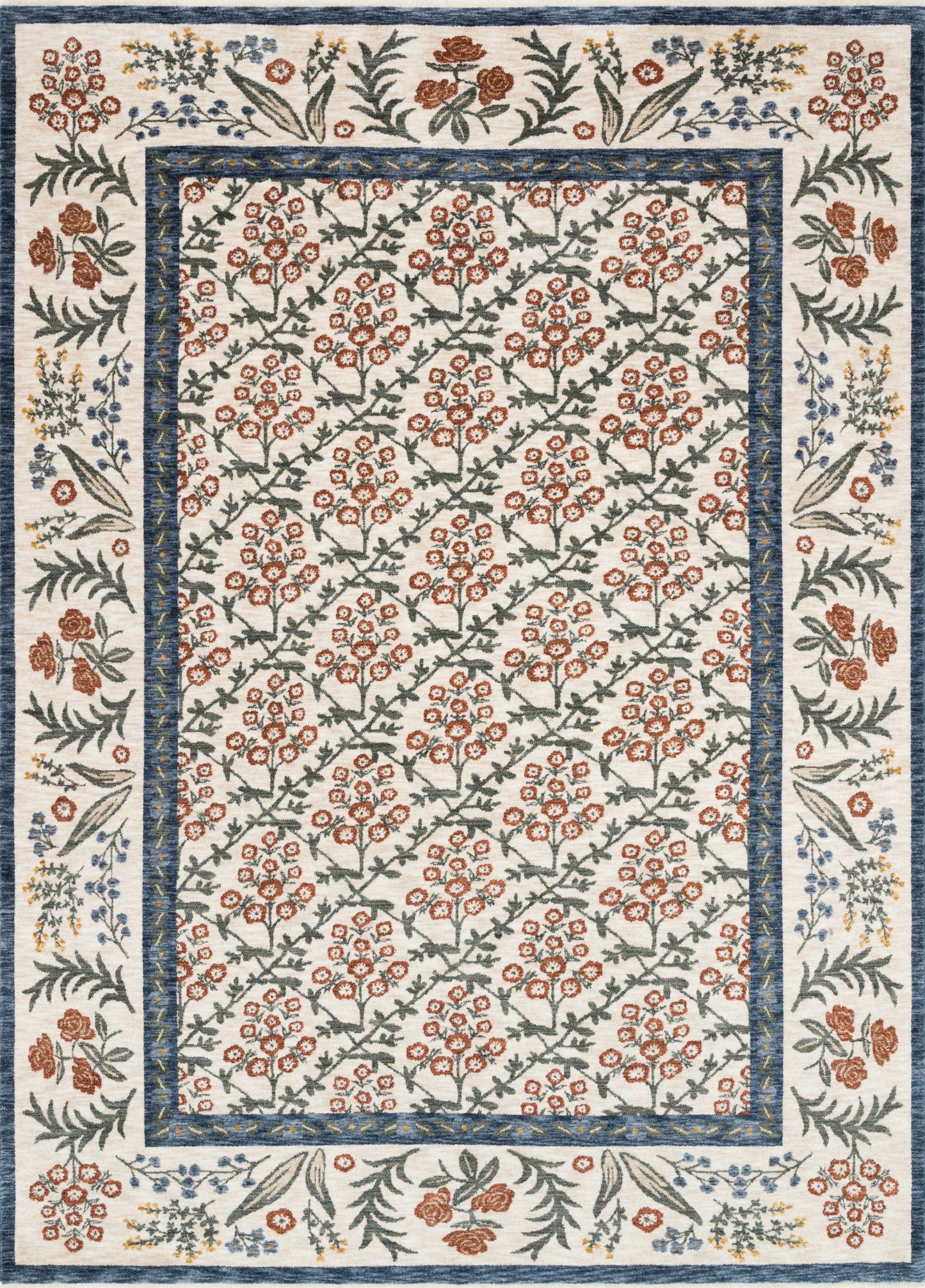 A picture of Loloi's Kismet rug, in style KIS-02, color Cream