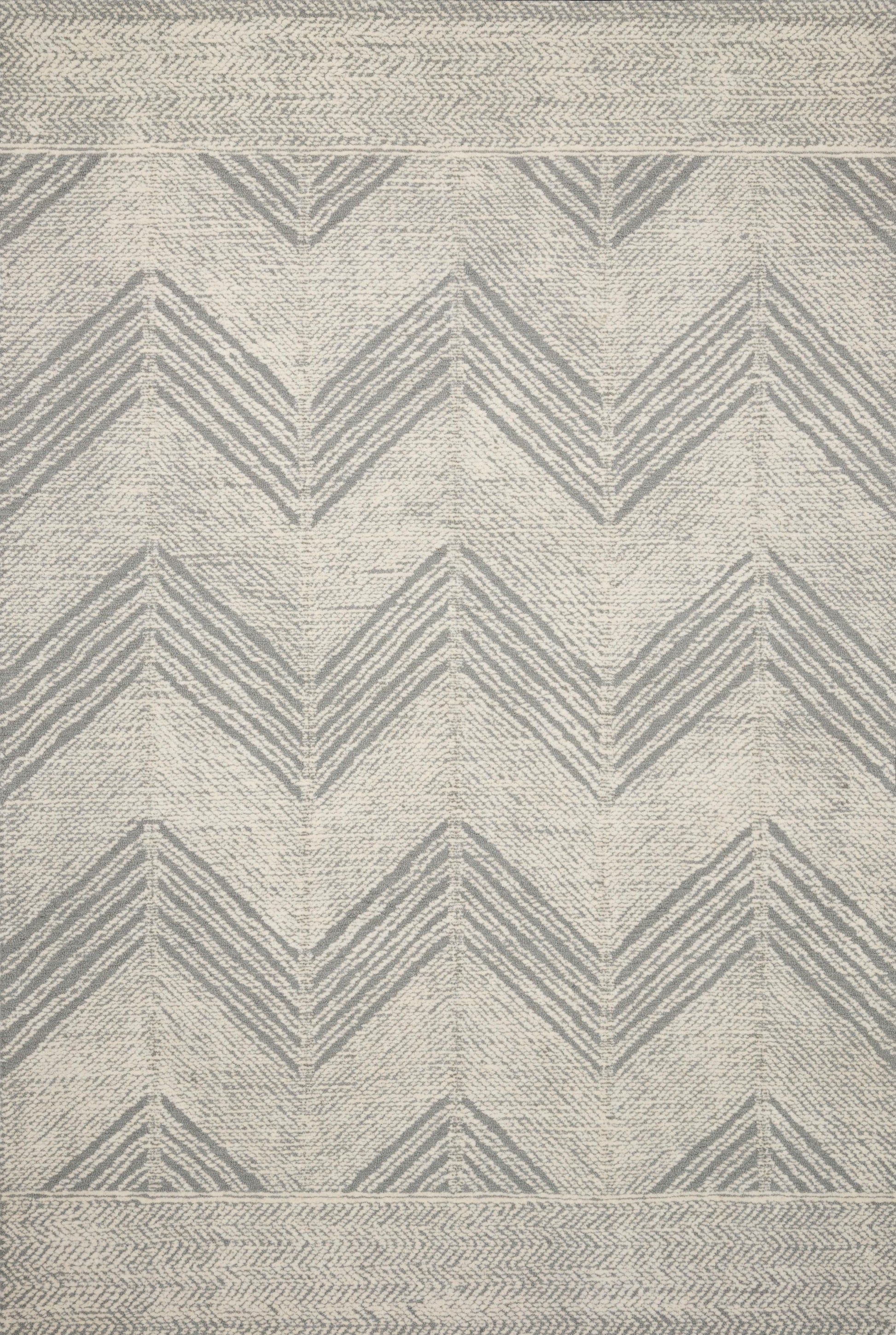 A picture of Loloi's Kopa rug, in style KO-02, color Grey / Ivory