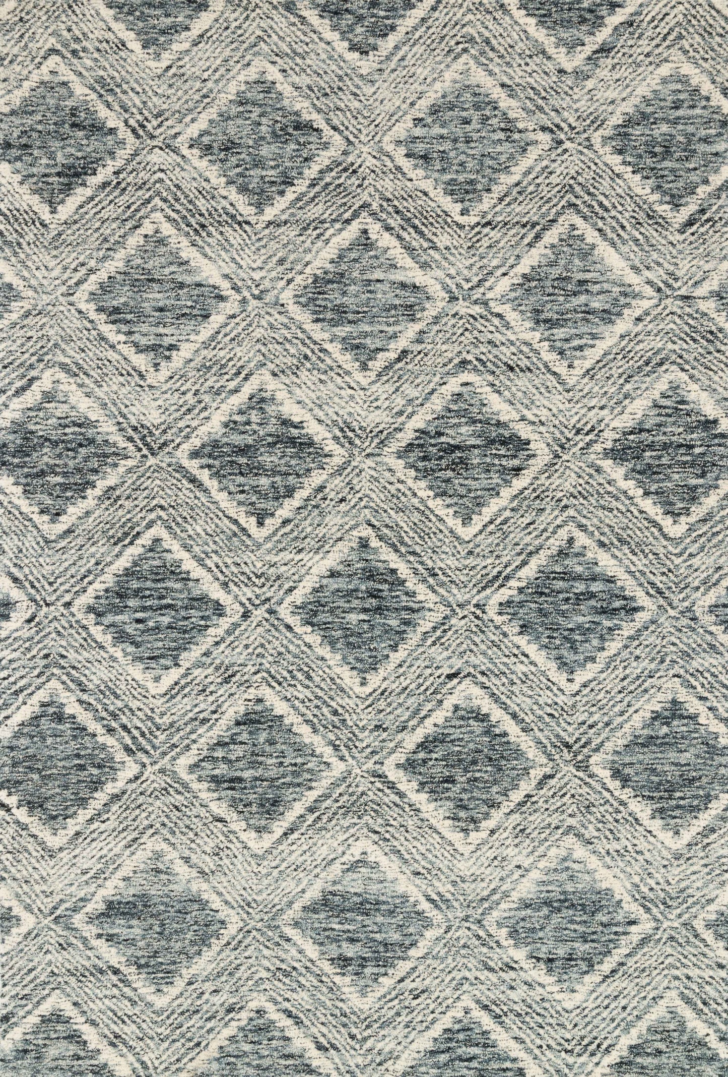 A picture of Loloi's Kopa rug, in style KO-07, color Ink / Ivory