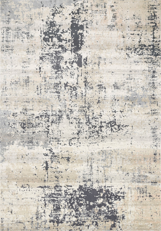 A picture of Loloi's Lucia rug, in style LUC-06, color Granite