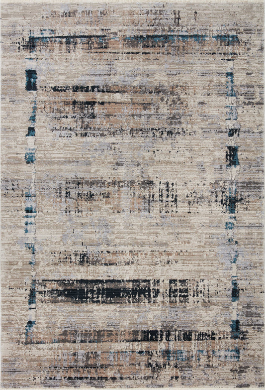 A picture of Loloi's Leigh rug, in style LEI-01, color Granite / Slate