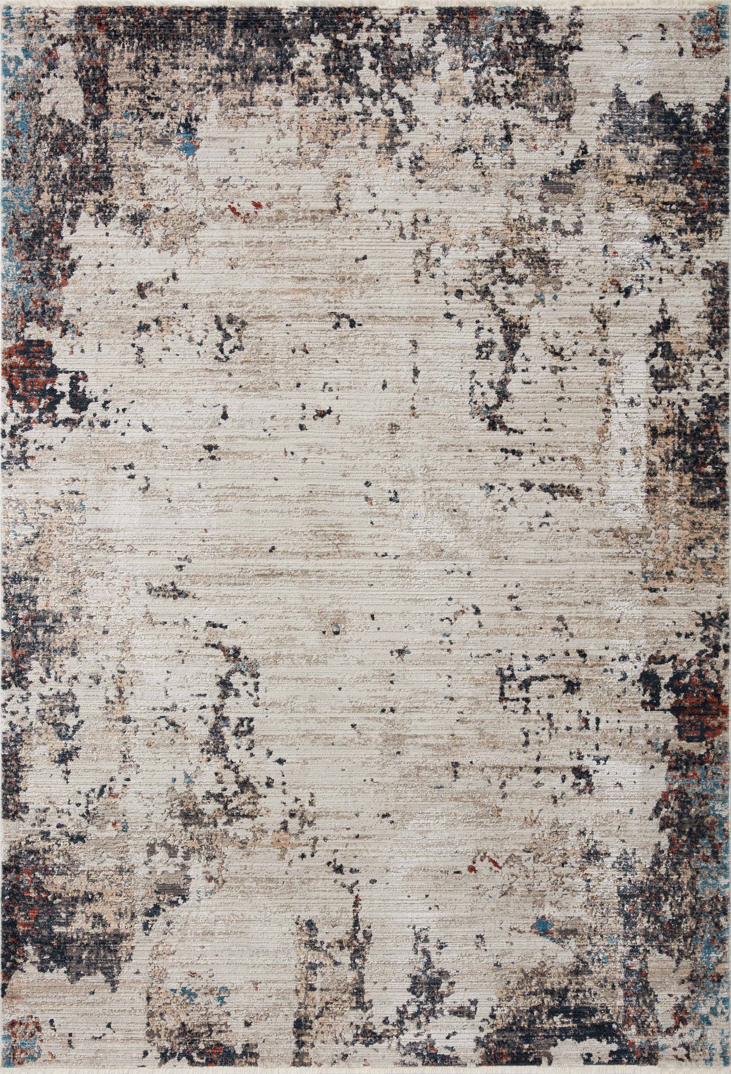 A picture of Loloi's Leigh rug, in style LEI-05, color Ivory / Charcoal