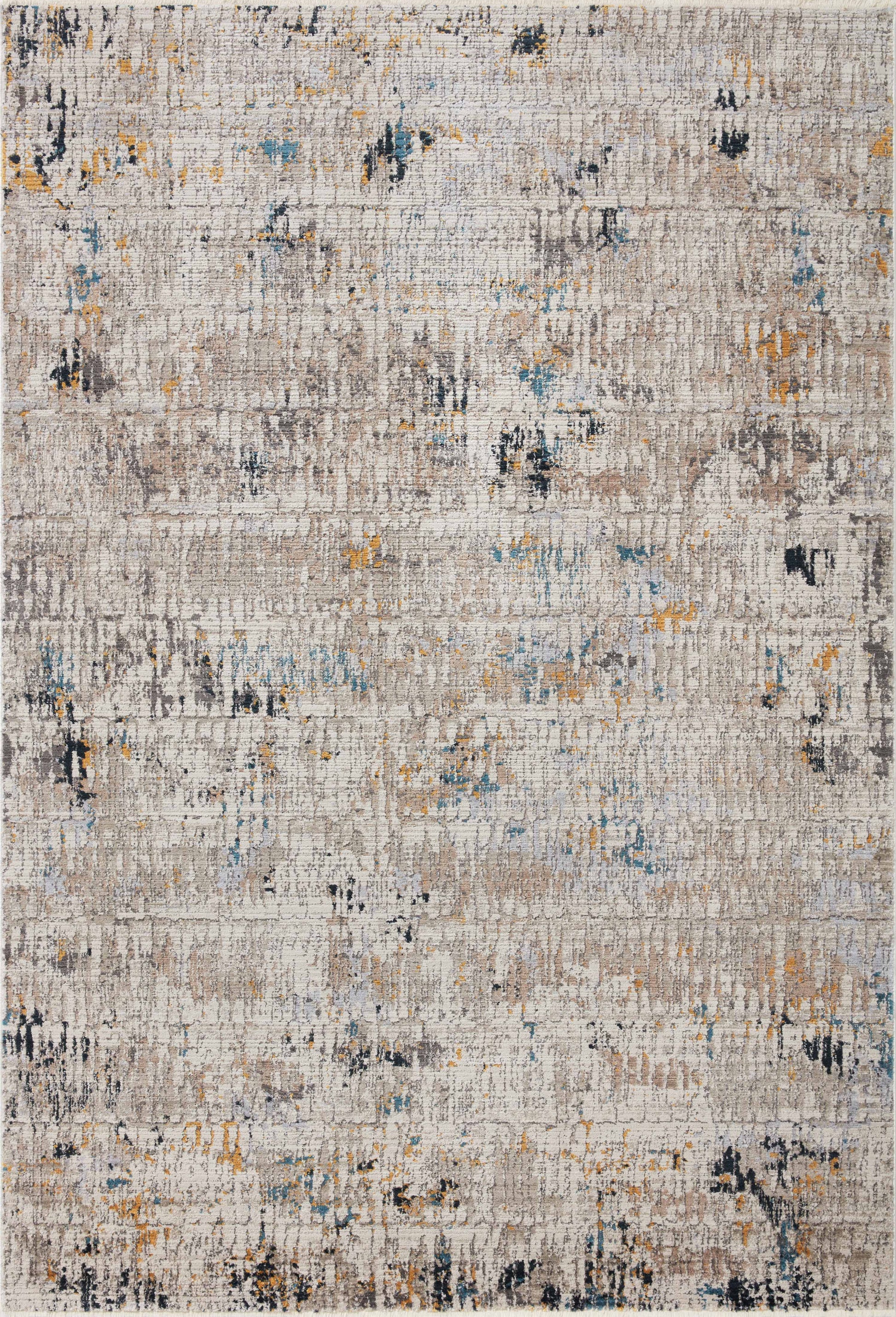 A picture of Loloi's Leigh rug, in style LEI-06, color Ivory / Granite