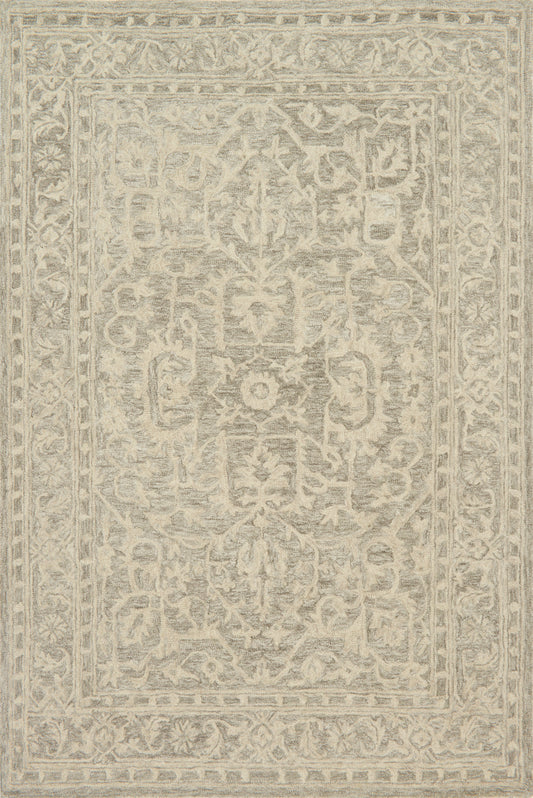 A picture of Loloi's Lyle rug, in style LK-02, color Stone