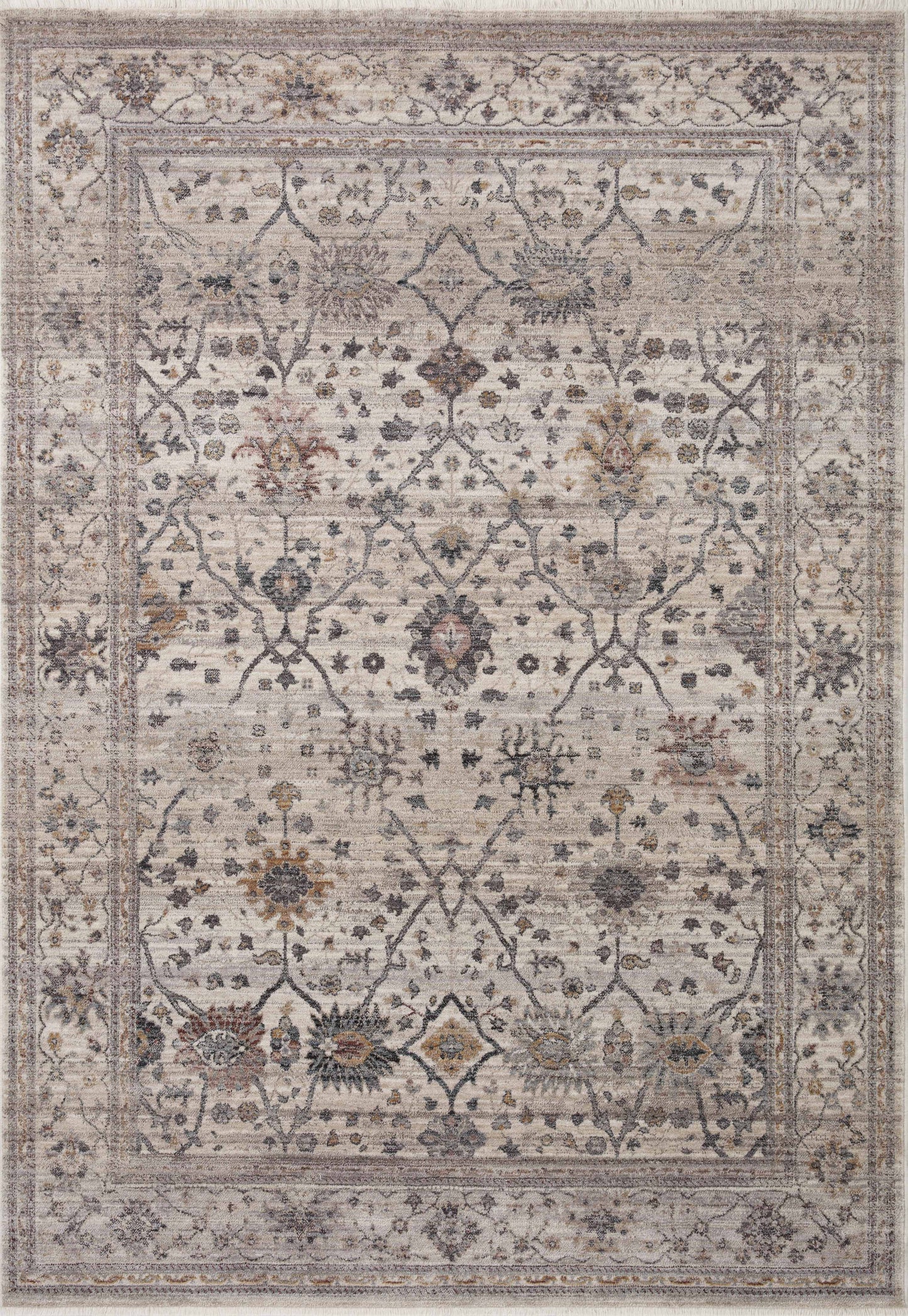 A picture of Loloi's Lyra rug, in style LYR-04, color Pebble / Multi