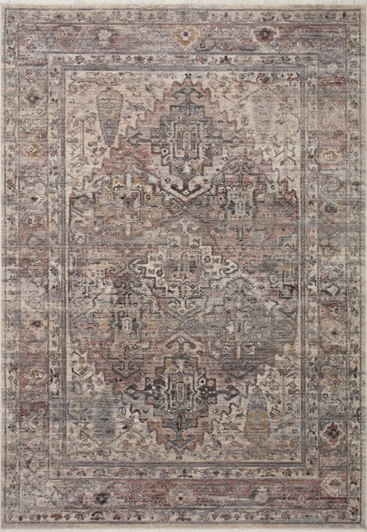 A picture of Loloi's Lyra rug, in style LYR-05, color Sunset / Silver