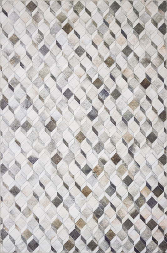 A picture of Loloi's Maddox rug, in style MAD-02, color Grey / Mocha