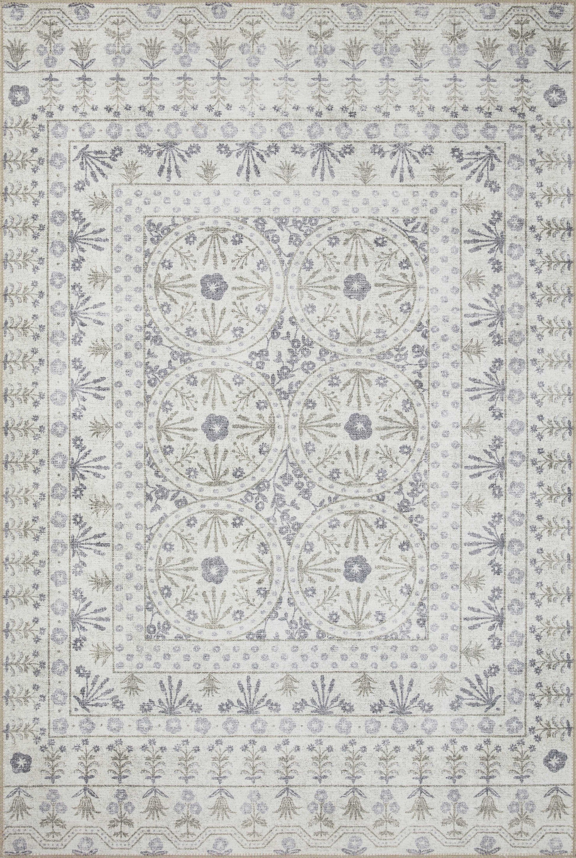 A picture of Loloi's Maison rug, in style MAO-03, color Rosette Ivory