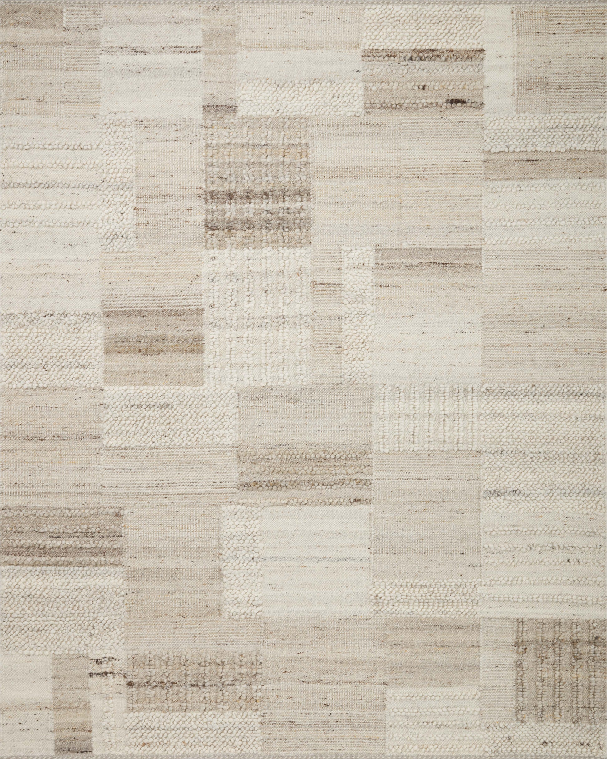 A picture of Loloi's Manfred rug, in style MAN-01, color Natural / Stone