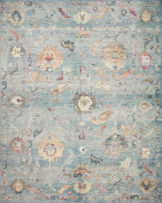 A picture of Loloi's Margot rug, in style MAT-06, color Denim / Multi