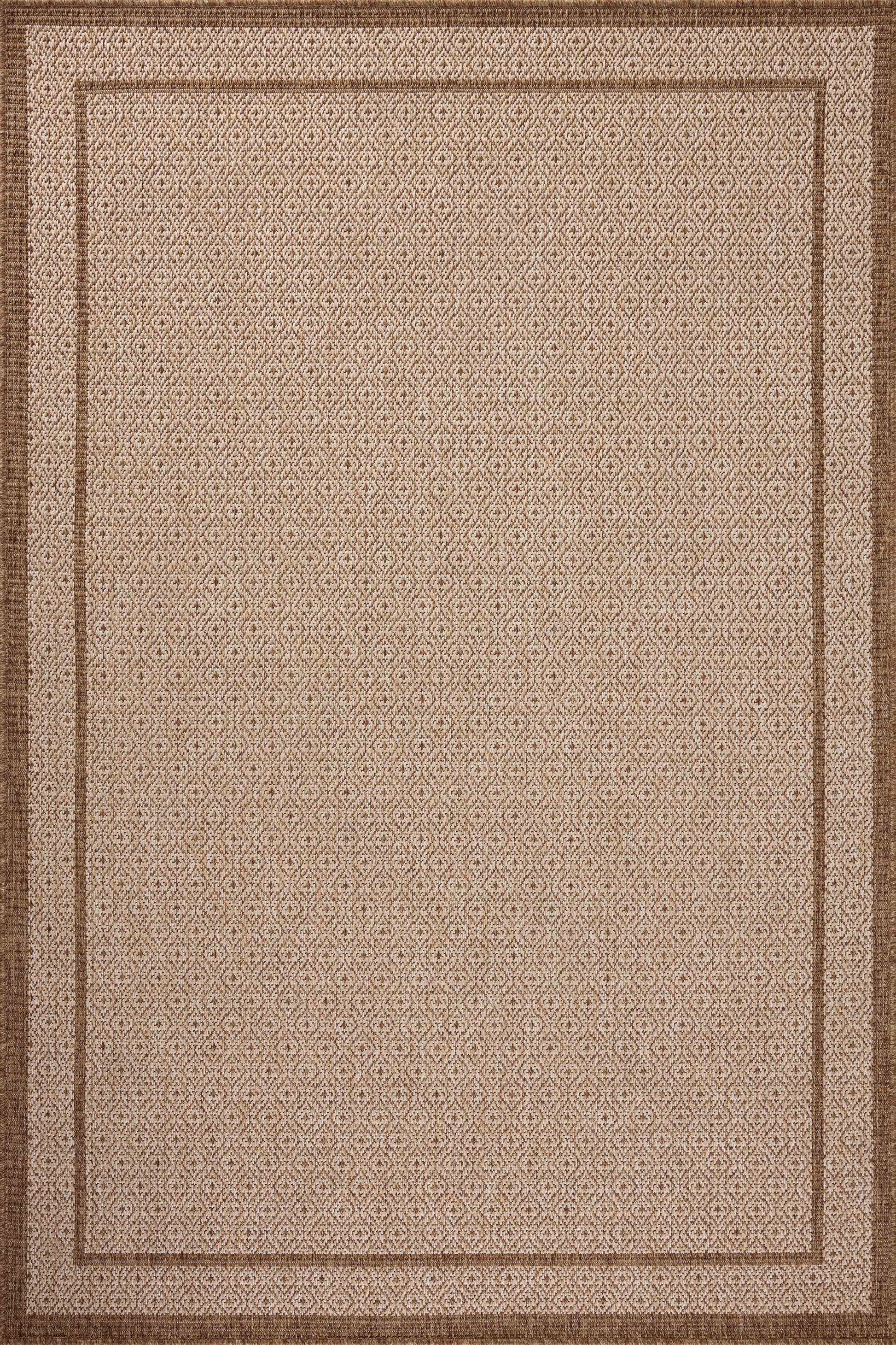 A picture of Loloi's Merrick rug, in style MER-05, color Chestnut / Oatmeal