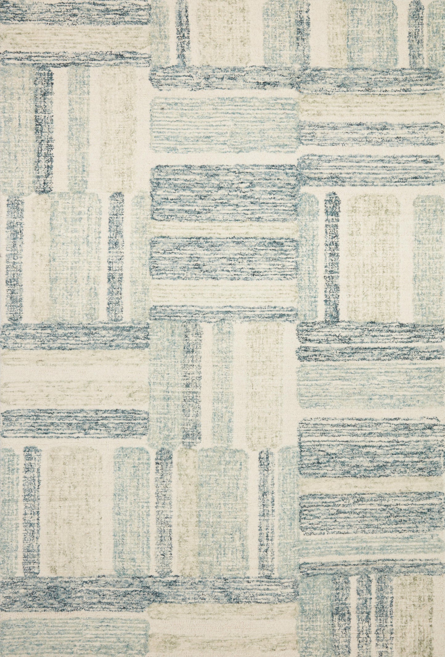 A picture of Loloi's Milo rug, in style MLO-04, color Aqua / Denim